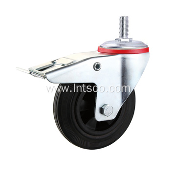 Industrial Rubber Wheel Screw Brake